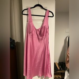 ASOS dress pink size 14